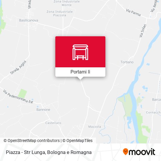 Mappa Piazza - Str Lunga