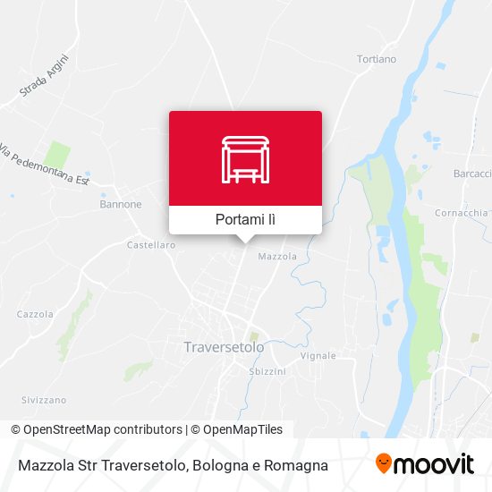 Mappa Mazzola Str Traversetolo
