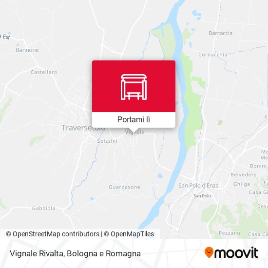 Mappa Vignale Rivalta