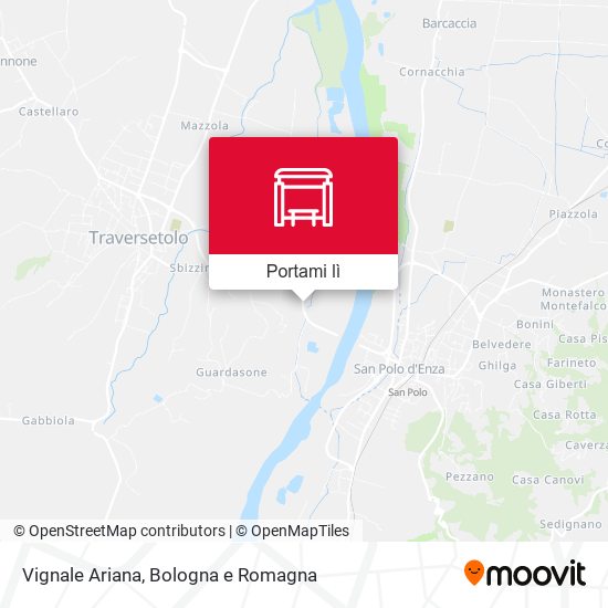 Mappa Vignale Ariana