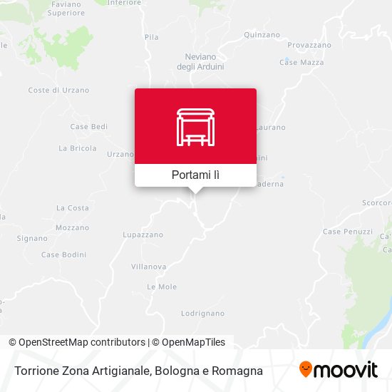Mappa Torrione Zona Artigianale