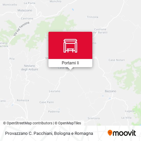Mappa Provazzano C. Pacchiani