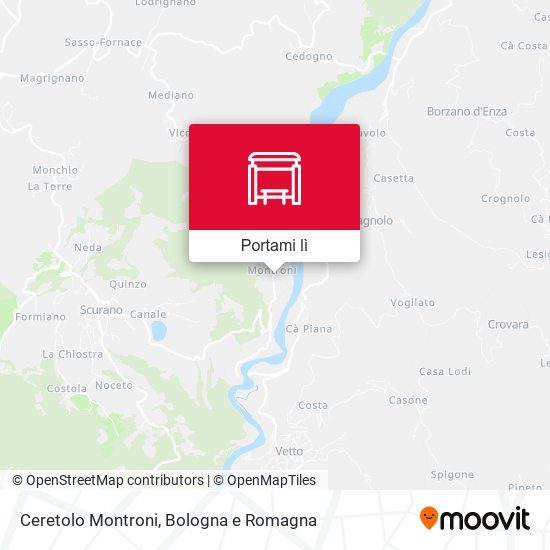 Mappa Ceretolo Montroni