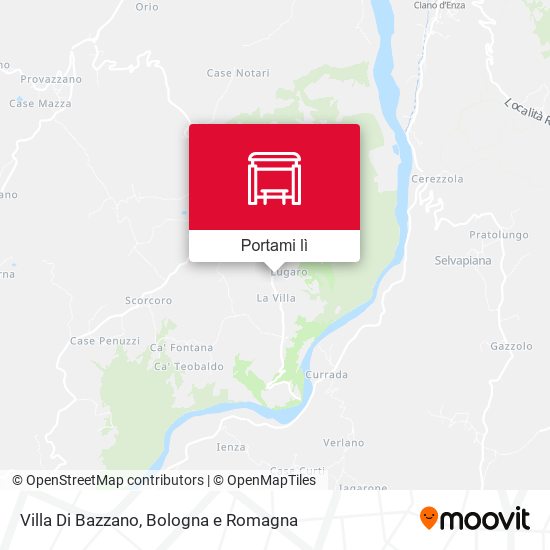 Mappa Villa Di Bazzano