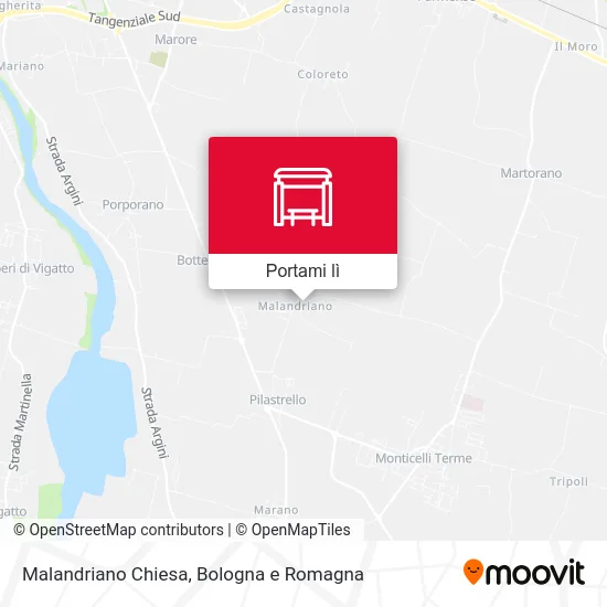 Mappa Malandriano Chiesa