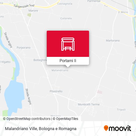 Mappa Malandriano Ville