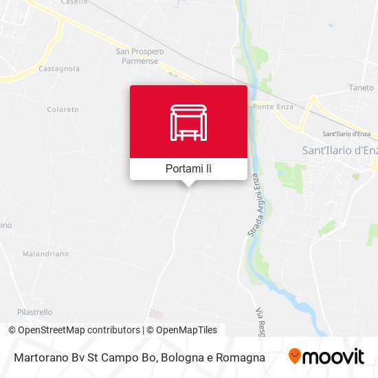 Mappa Martorano Bv St Campo Bo