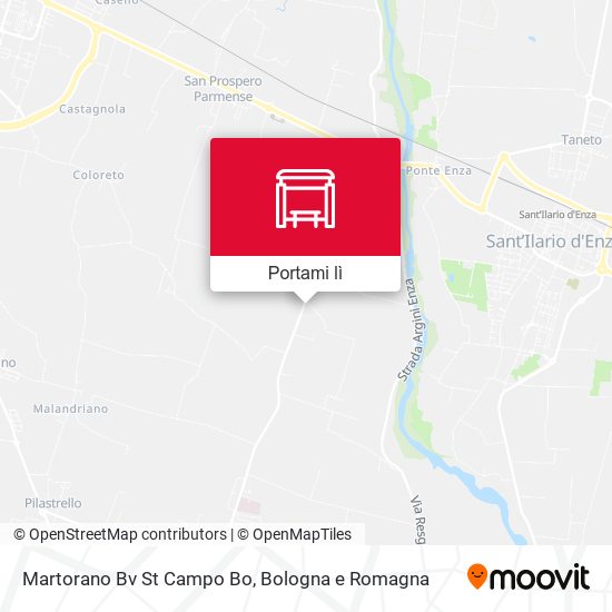Mappa Martorano Bv St Campo Bo