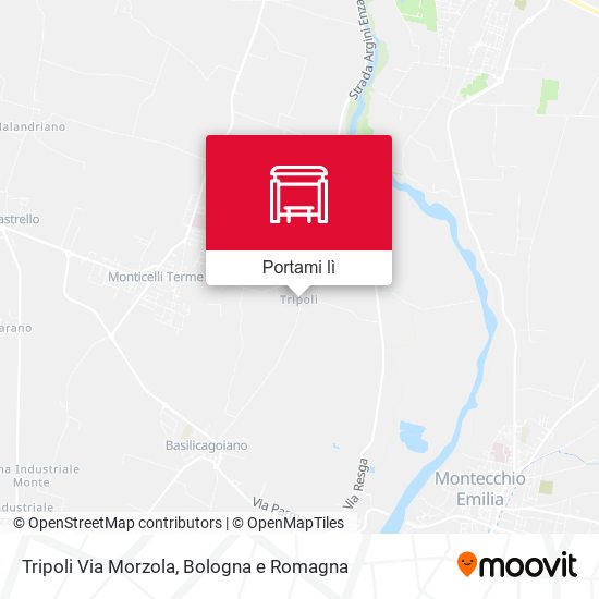 Mappa Tripoli Via Morzola