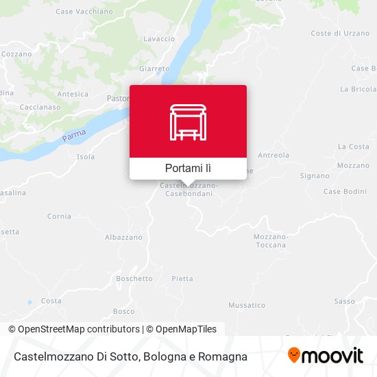 Mappa Castelmozzano Di Sotto