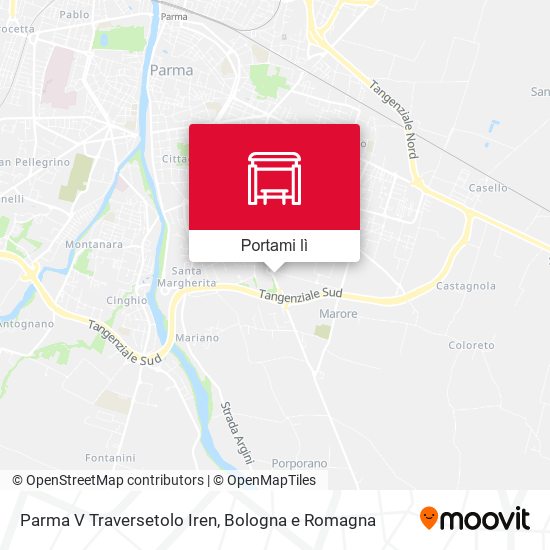 Mappa Parma V Traversetolo Iren