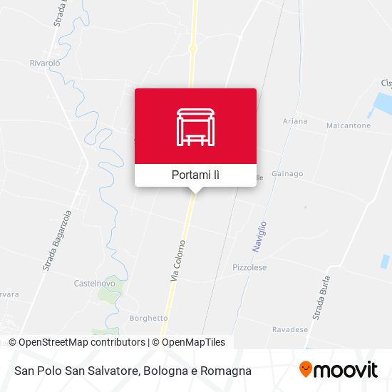 Mappa San Polo San Salvatore