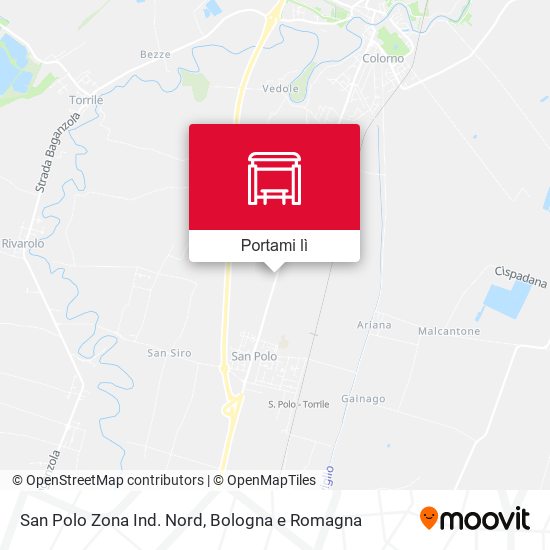 Mappa San Polo Zona Ind. Nord