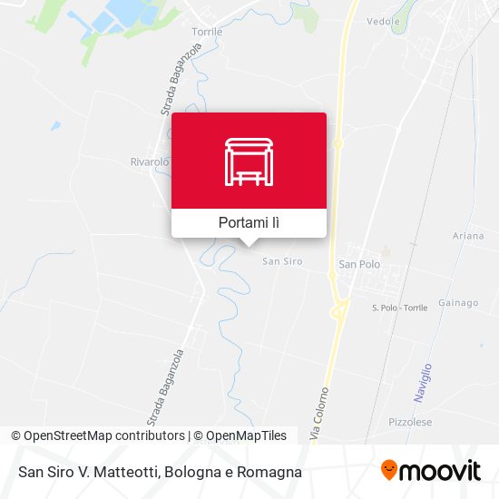 Mappa San Siro V. Matteotti