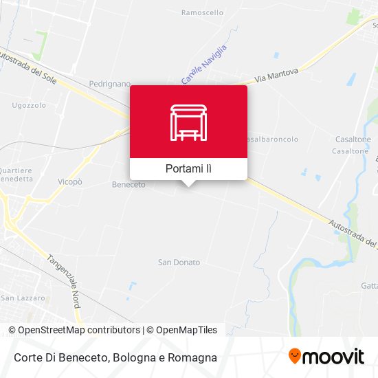 Mappa Corte Di Beneceto