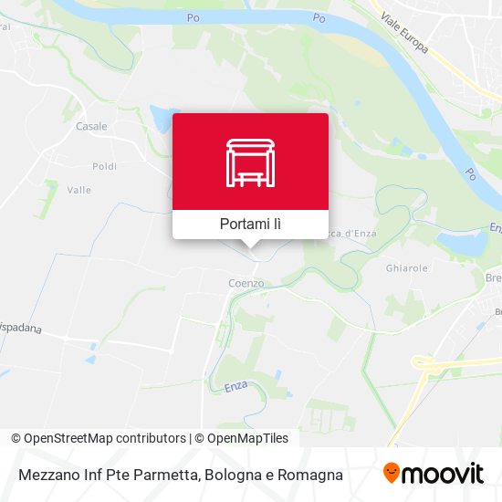Mappa Mezzano Inf Pte Parmetta