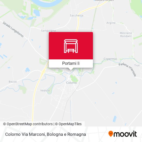Mappa Colorno Via Marconi