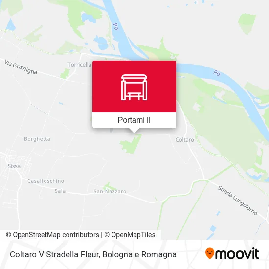 Mappa Coltaro V Stradella Fleur