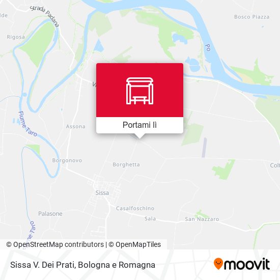 Mappa Sissa V. Dei Prati