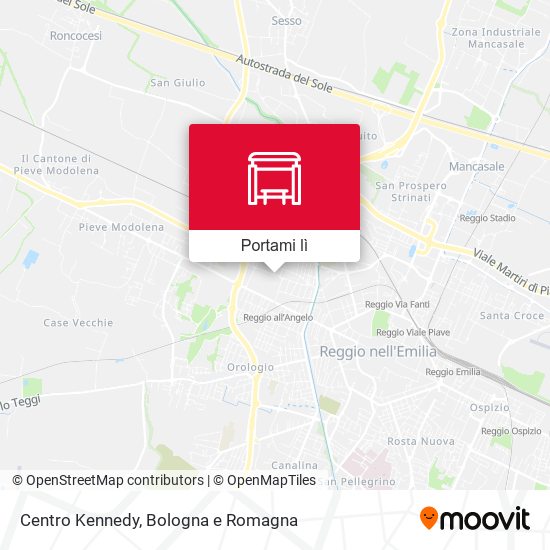 Mappa Centro Kennedy