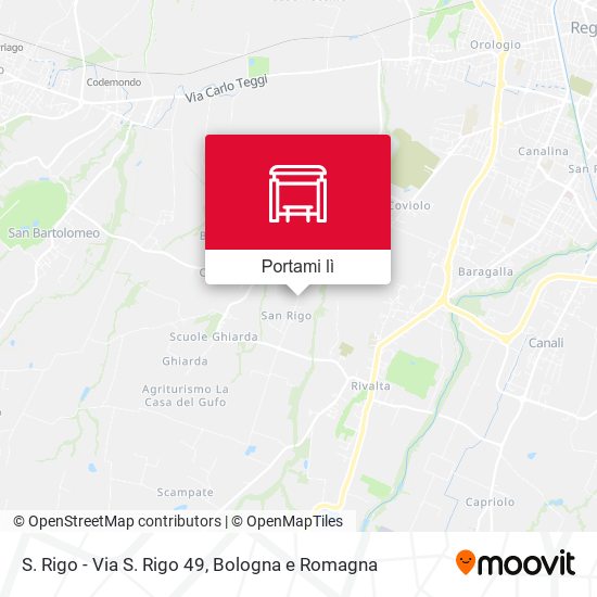Mappa S. Rigo - Via S. Rigo 49