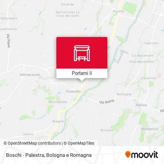 Mappa Boschi - Palestra