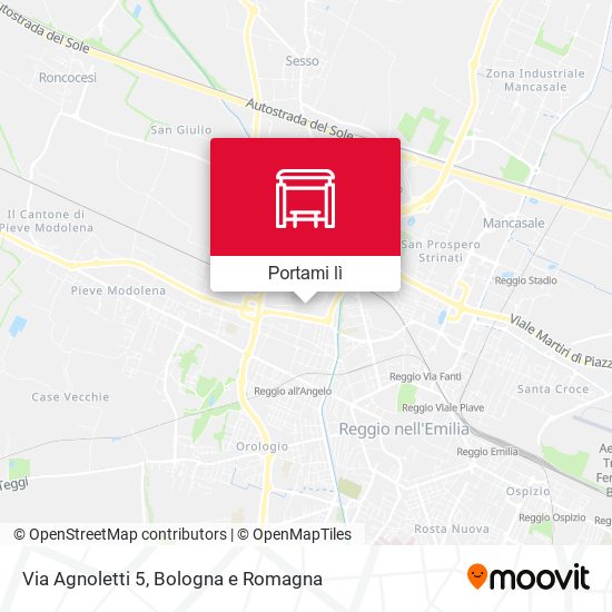Mappa Via Agnoletti 5