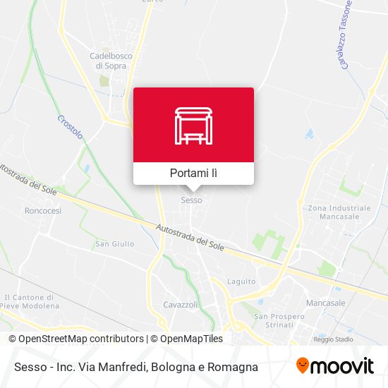 Mappa Sesso - Inc. Via Manfredi