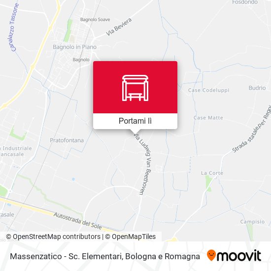 Mappa Massenzatico - Sc. Elementari
