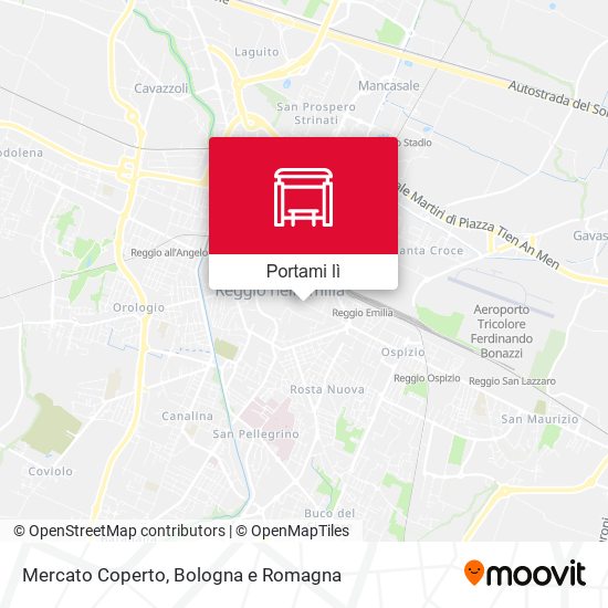 Mappa Mercato Coperto