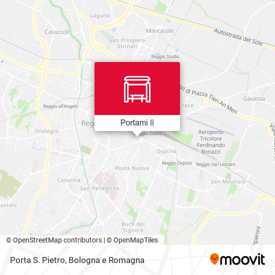 Mappa Porta S. Pietro