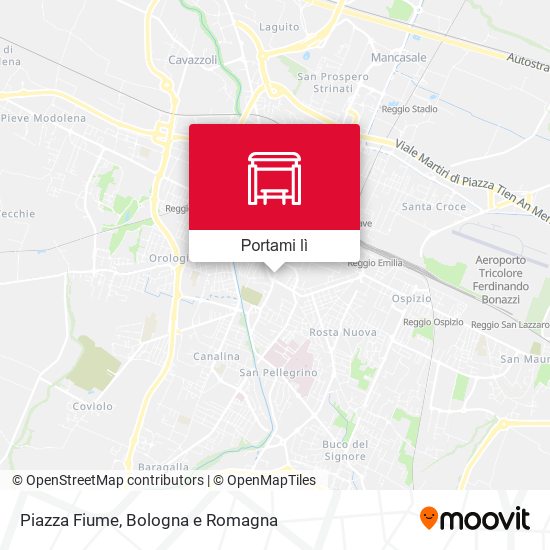 Mappa Piazza Fiume