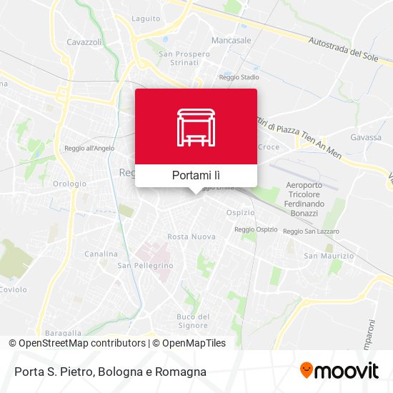 Mappa Porta S. Pietro
