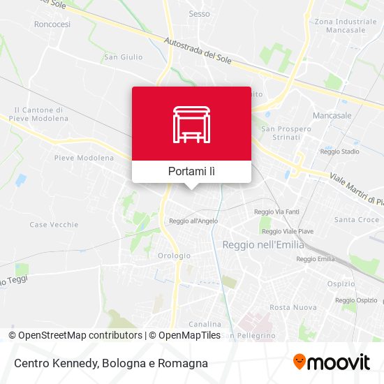 Mappa Centro Kennedy