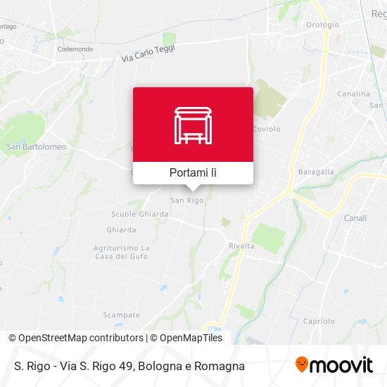 Mappa S. Rigo - Via S. Rigo 49