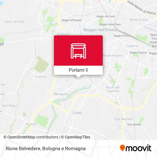 Mappa Rione Belvedere