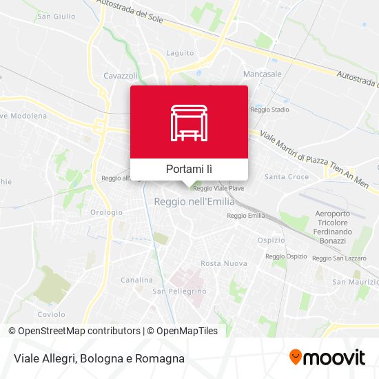 Mappa Viale Allegri