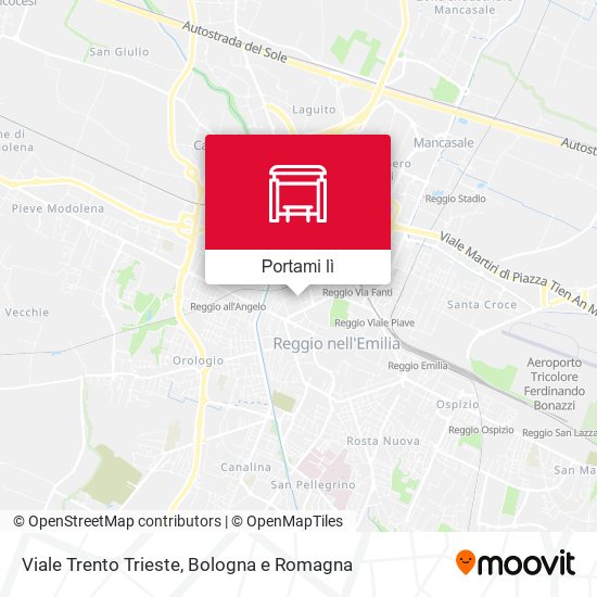 Mappa Viale Trento Trieste