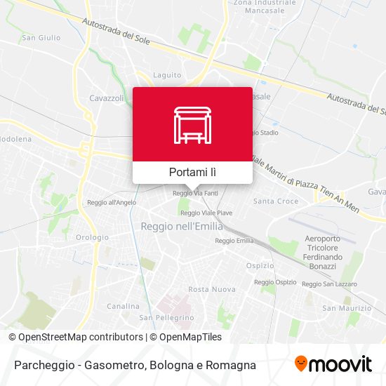 Mappa Parcheggio - Gasometro