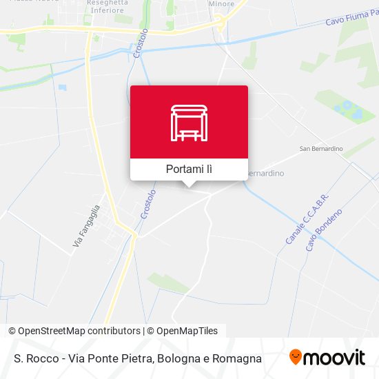 Mappa S. Rocco - Via Ponte Pietra