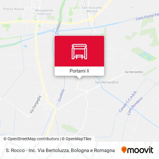 Mappa S. Rocco - Inc. Via Bertoluzza