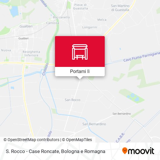 Mappa S. Rocco - Case Roncate