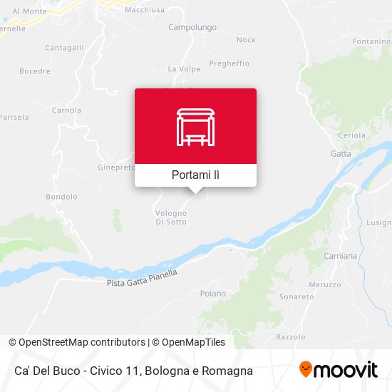 Mappa Ca' Del Buco - Civico 11
