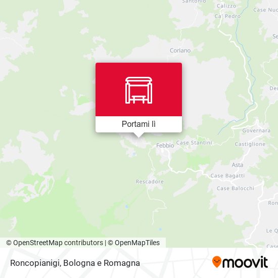 Mappa Roncopianigi