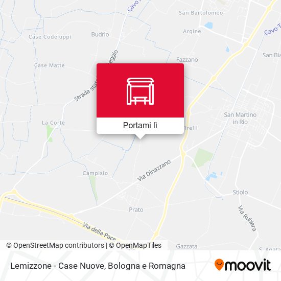 Mappa Lemizzone - Case Nuove