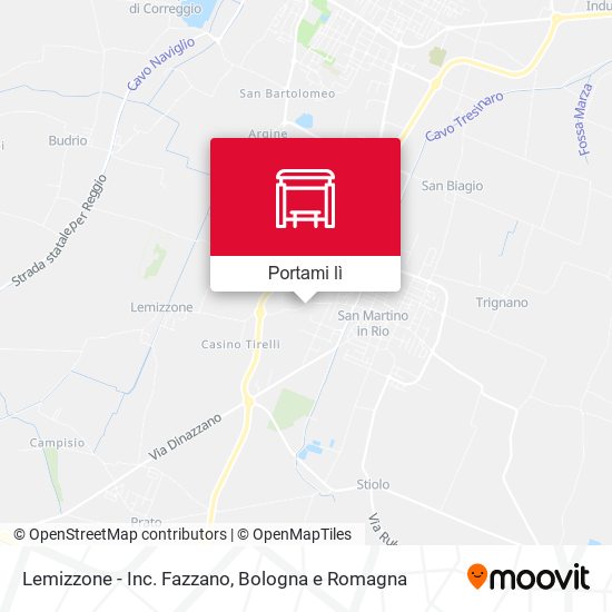 Mappa Lemizzone - Inc. Fazzano