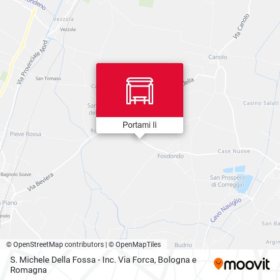 Mappa S. Michele Della Fossa - Inc. Via Forca