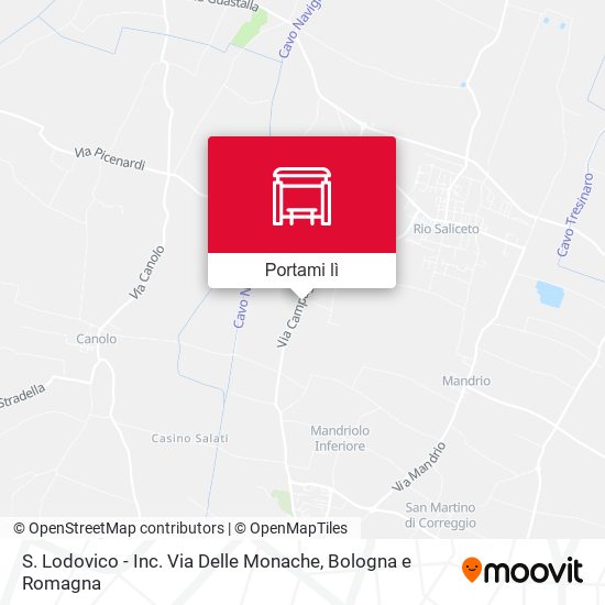Mappa S. Lodovico - Inc. Via Delle Monache