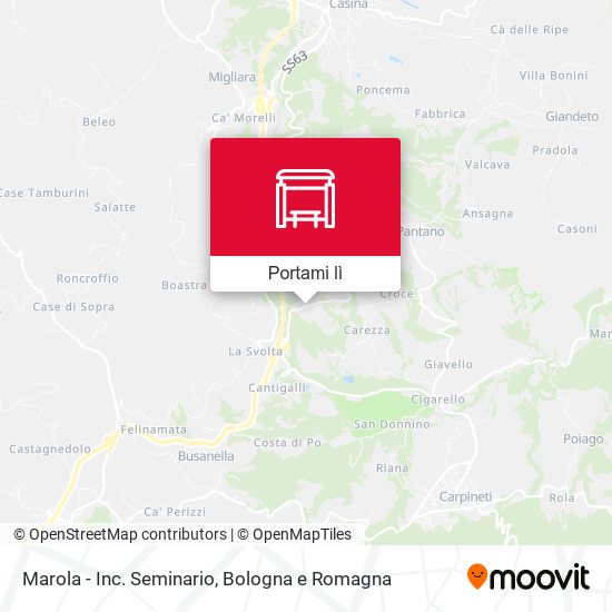 Mappa Marola - Inc. Seminario