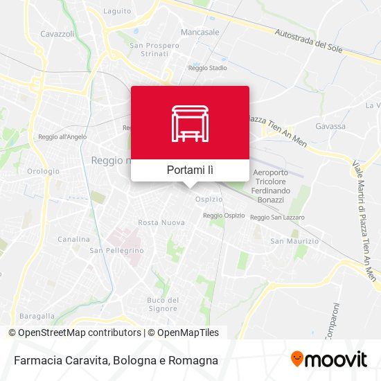 Mappa Farmacia Caravita